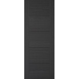 LPD Vancouver 5 Panel Pre-Finished Charcoal Black FD30 Fire Door