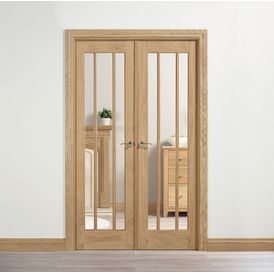 LPD Lincoln W4 Unfinished Oak Room Divider (2031mm x 1246mm) alternative