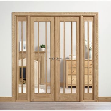 LPD Lincoln W6 Unfinished Oak Room Divider (2031mm x 1904mm) alternative