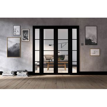 LPD Soho W6 Black Primed Room Divider (2031mm x 1904mm) alternative