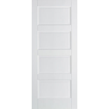 LPD Contemporary 4 Panel White Primed Internal Door