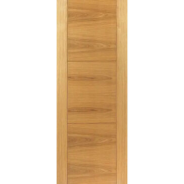JB Kind Mistral 3 Panel Pre-Finished Oak Internal Door