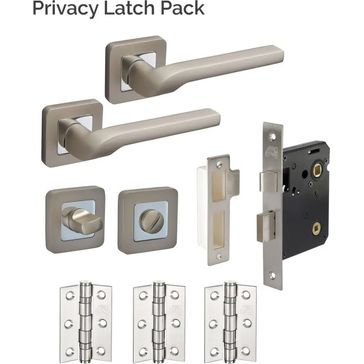 JB Kind Austin Grey Door Handle Pack