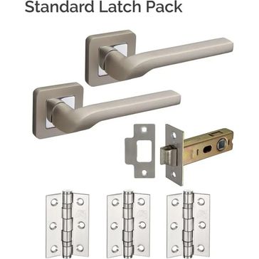 JB Kind Austin Grey Door Handle Pack