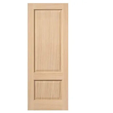 JB Kind Trent 2 Panel Unfinished Real Oak Internal Door