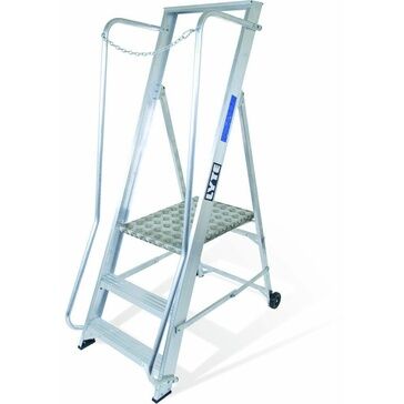Lyte EN131-2 Aluminium Professional Widestep Ladder