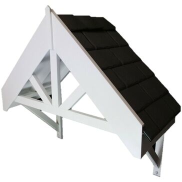 Apex90 Classic Duo Pitch Door Canopy Kit With Pointed Finial