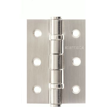 Atlantic 3 Inch CE Fire Rated Ball Bearing Hinge (Pair)
