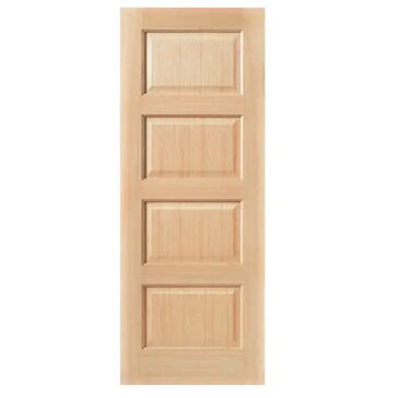 JB Kind Mersey 4 Panel Classic Unfinished Real Oak Internal Door