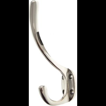 Atlantic Traditional Solid Brass Hat &amp; Coat Hooks