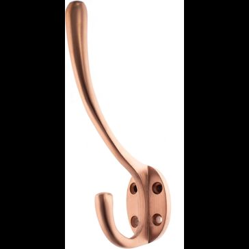 Atlantic Traditional Solid Brass Hat &amp; Coat Hooks