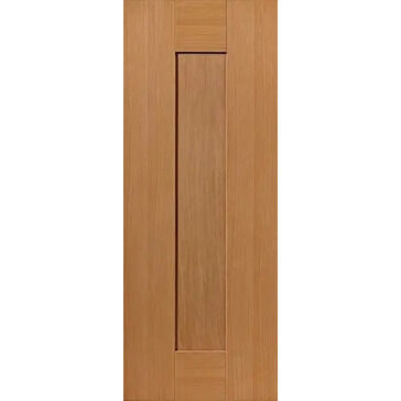 JB Kind Axis 1 Panel Pre-Finished Real Oak Shaker Internal Door