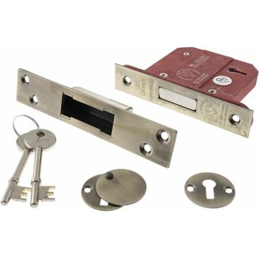 Atlantic 5 Lever Key Deadlock [British Standard] alternative