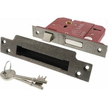 Atlantic 5 Lever Key Sashlock [British Standard]