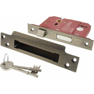 Atlantic 5 Lever Key Sashlock [British Standard]
