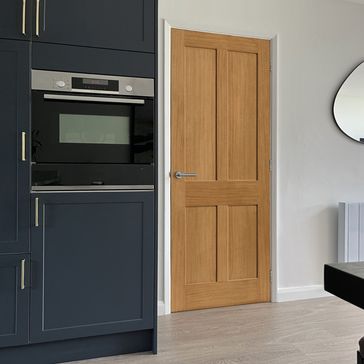 JB Kind Rushmore Oak FD30 Fire Door alternative