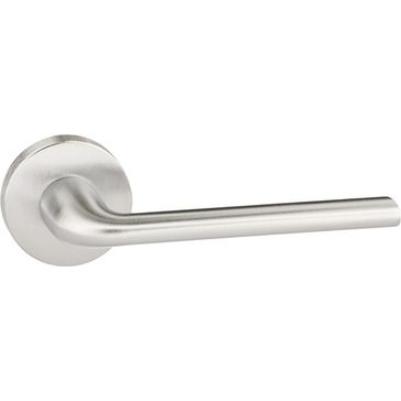 Forme Milly Lever Door Handle on Round Rose (Pair)