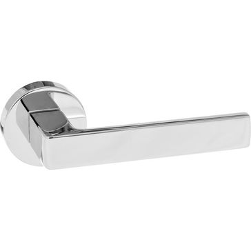 Forme Asti Lever Door Handle on Round Rose (Pair)