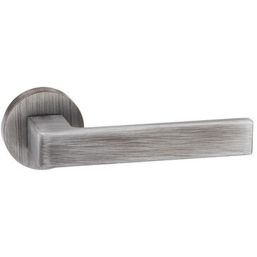 Forme Asti Lever Door Handle on Round Rose (Pair)