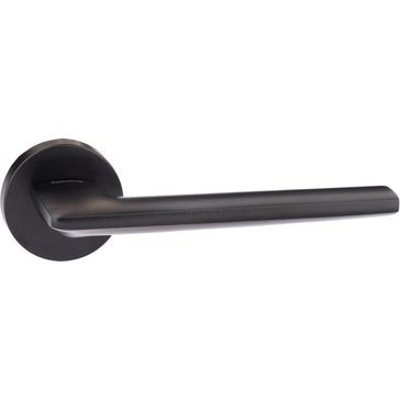 Forme Boston Lever Door Handle on Round Rose (Pair)