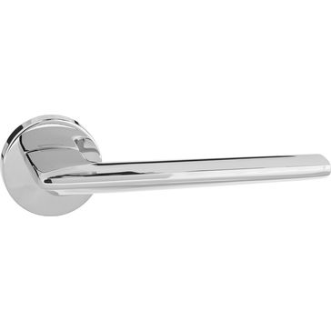 Forme Boston Lever Door Handle on Round Rose (Pair)