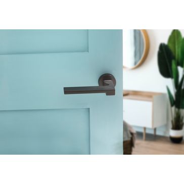 Forme Ginevra Lever Door Handle on Round Rose (Pair) alternative