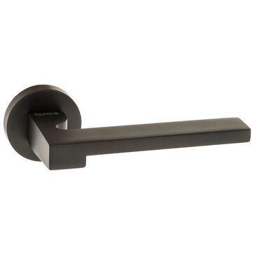 Forme Ginevra Lever Door Handle on Round Rose (Pair)