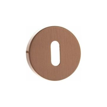 Atlantic Forme Modern Round Door Escutcheon (Pair)