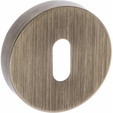 Atlantic Forme Modern Round Door Escutcheon (Pair)