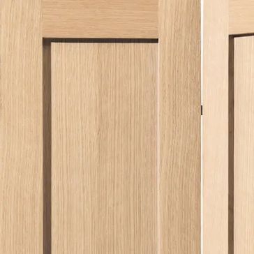 JB Kind Etna Shaker-Style Unfinished Oak Bi-Fold Door alternative