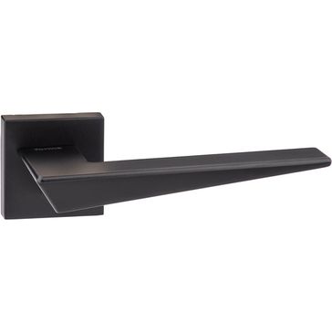 Forme Naxos Lever Door Handle on Square Rose (Pair)