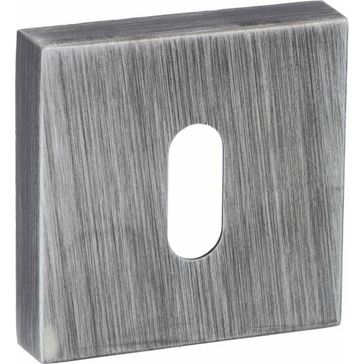 Atlantic Forme Modern Square Door Escutcheon (Pair)