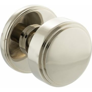 Millhouse Brass Boulton Solid Brass Stepped Mortice Knob (Pair)