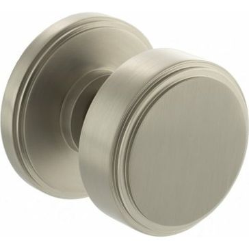 Millhouse Brass Boulton Solid Brass Stepped Mortice Knob (Pair)