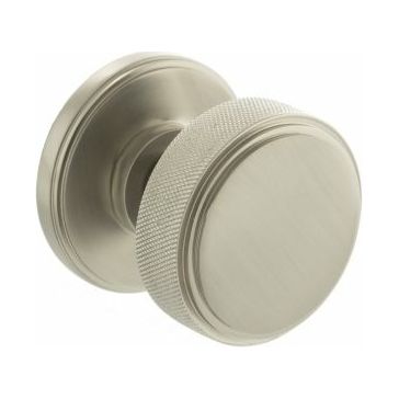 Millhouse Brass Harrison Solid Brass Knurled Mortice Knob (Pair)