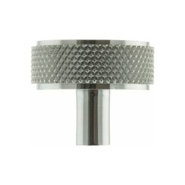 Millhouse Brass Hargreaves Disc Knurled Cabinet Knob