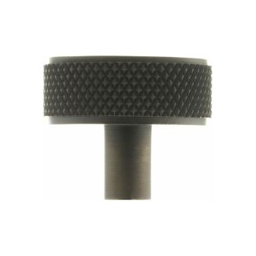 Millhouse Brass Hargreaves Disc Knurled Cabinet Knob alternative