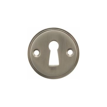 Millhouse Brass Solid Brass Open Key Hole Escutcheon (Pair)