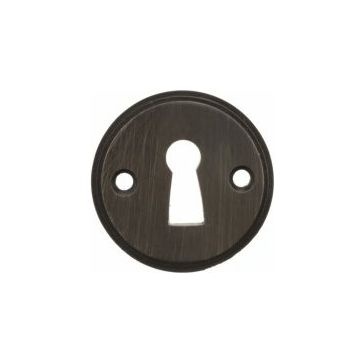 Millhouse Brass Solid Brass Open Key Hole Escutcheon (Pair)