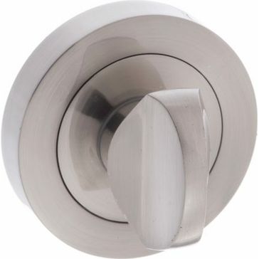 Millhouse Brass WC Turn &amp; Release on Round Rose