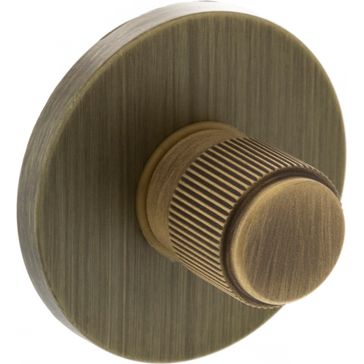 Millhouse Brass Linear WC Turn &amp; Release on Slimline Round Rose