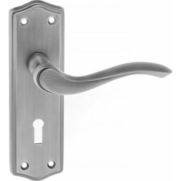 Old English Warwick Lever Lock Door Handle (Pair)