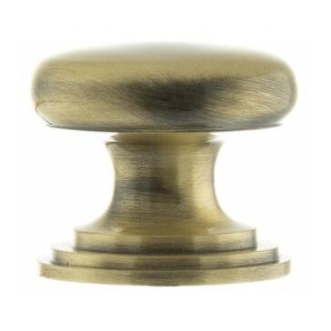 Old English Lincoln Solid Brass Victorian Cabinet Knob