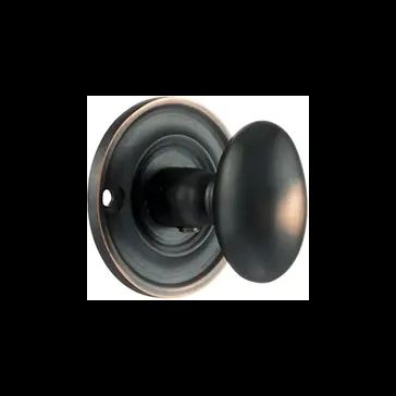 Old English Solid Brass Oval WC Turn &amp; Release