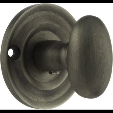 Old English Solid Brass Oval WC Turn &amp; Release