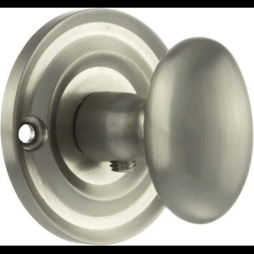 Old English Solid Brass Oval WC Turn &amp; Release