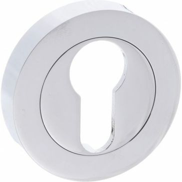STATUS Euro Escutcheon on Round Rose (Pair)