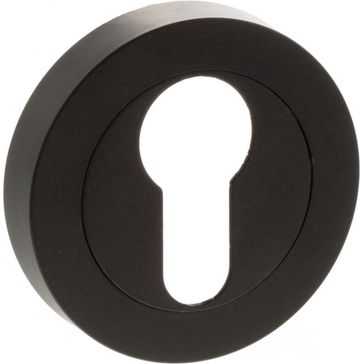 STATUS Euro Escutcheon on Round Rose (Pair)