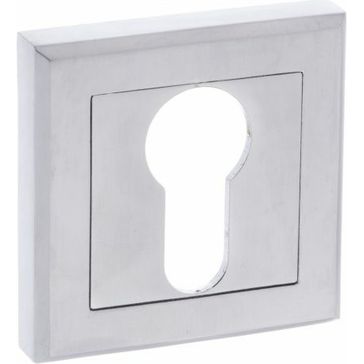 STATUS Euro Escutcheon on Square Rose (Pair)