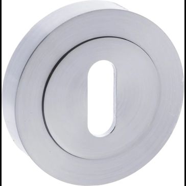 STATUS Key Escutcheon on Round Rose (Pair)